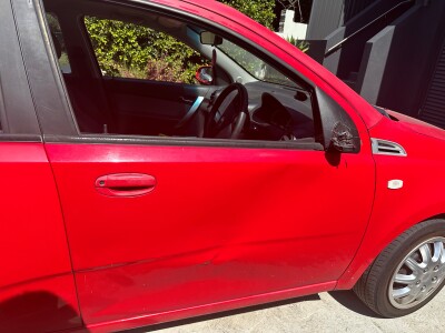 Holden Barina Sedan 2008 used car part search RED COLOUR RIGHT FRONT DRIVERS DOOR AND MIRROR
ALSO PRICE FOR RED BONNETT (NOT NECISARY)