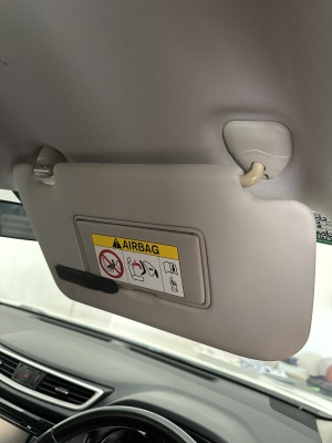 Nissan  X trail SUV 2016 used car part search Drivers side sun visor