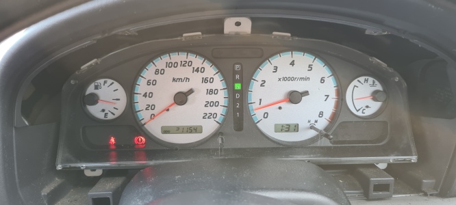 Nissan Pulsar Sedan 2002 used car part search for nissan pulser - N16 1.8 2002 dashboard
that kilo metres it's shown half number and from right missing a number.