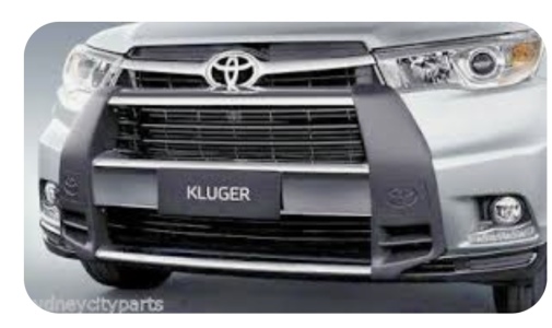 Toyota Kluger SUV 2015 used car part search Sidesteps and nudgebar