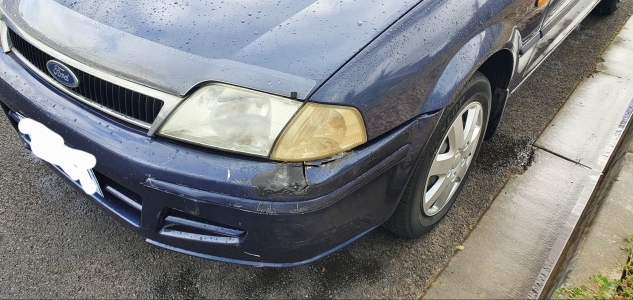 Ford Laser  Sedan 2001 used car part search Front bumper bar.
Dark blue preferred.