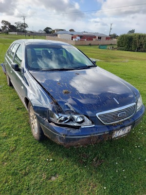 Ford Ghia Sedan 2003 used car part search Make: Ford,Model: GHIA Fairlane,Registered Number: TLF877
PARTS REQUIRED: Front Bumper Bar Assembly, Grille, Air condenser, R