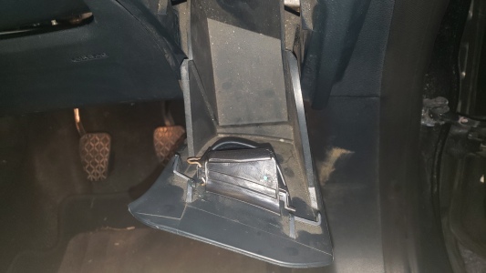 Ford Fiesta Hatch 2013 used car part search 1 x Drivers Side knee high compartment. 
1 x Front Passenger Under seat drawer