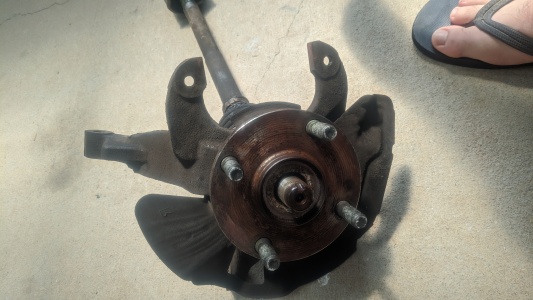 Ford laser  Sedan 1997 used car part search Front drivers side wheel hub assembly, no driveshaft needed just the cast hub, and wheel bearing and hub. MUST be stamped BC1